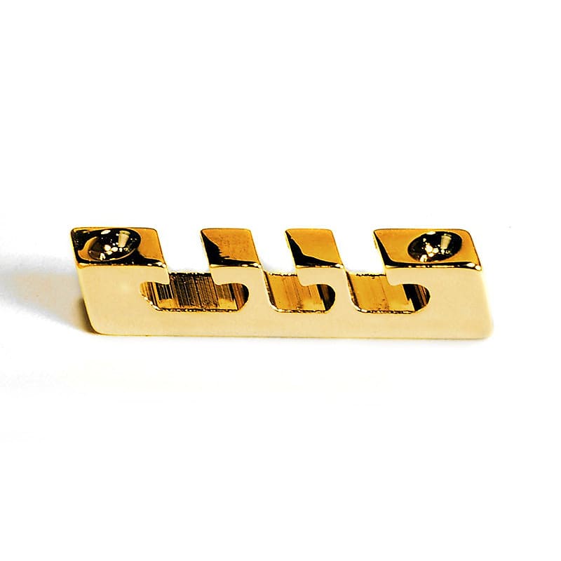 5 strings Bass Retainer with screws Gold finish | Reverb