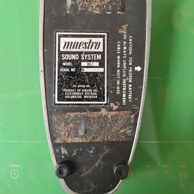 MAESTRO BOOMERANG BG-2 FOR SALE – Soundgas