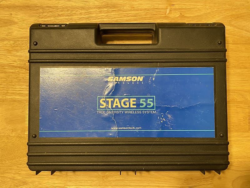 Samson Stage 55 True Diversity Wireless Guitar System Reverb