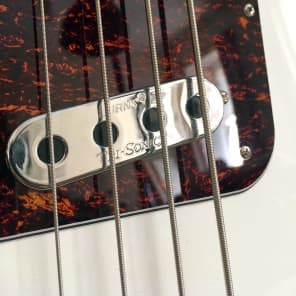 RARE Left-Handed BURNS Marquee Club Series Bass Guitar / Trisonic pickups / lefty Left Handed image 10