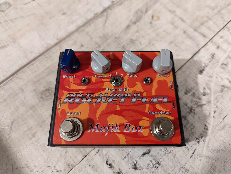 Majik Box Doug Aldrich Rocket Fuel Pedal | Reverb