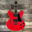 Eastman T486-RD Hollowbody Electric Guitar - Red