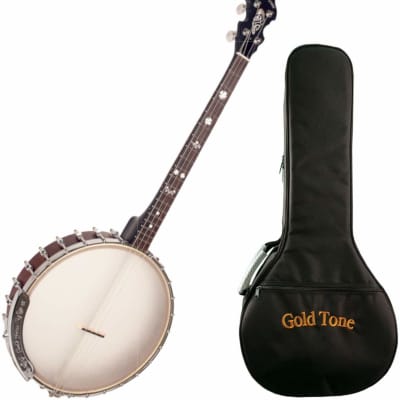 Gold Tone IT-17/L Irish Tenor Banjo with 17 Frets & Gig Bag For Left Handed Players image 1