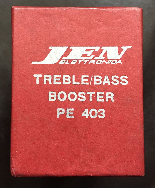 JEN (VOX) Treble/Bass Booster PE 403 1970s
