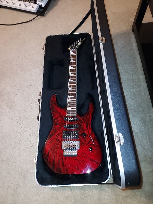 Jackson DK2 2003 - 2009 Crimson Swirl | Reverb