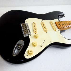 Fender Japan STRATOCASTER ST57-50 BLK G-SERIAL 1980's Black