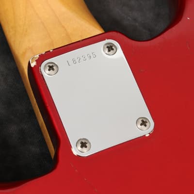 1966 Fender Precision Bass - Candy Apple Red image 15