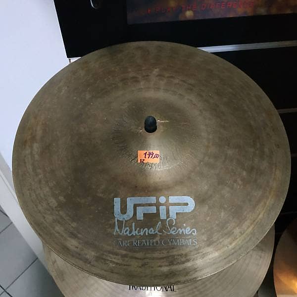 激安店舗UFIP Natural series HI hat 12” ハイハットシンバル ドラム