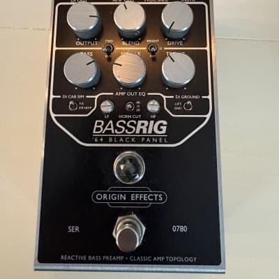 Origin Effects BASSRIG '64 Black Panel | Reverb