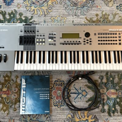 Yamaha Motif 6 Production Synthesizer 2000s - Gray