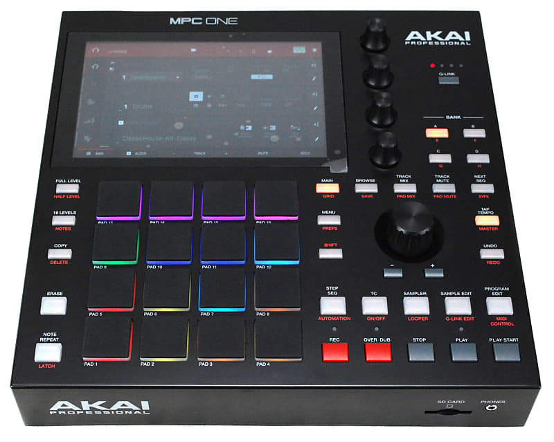 Akai Professional MPC One – Drum Machine, Sampler & MIDI Controller with  Beat Pads, Synth Engines, Standalone Operation and Touch Display