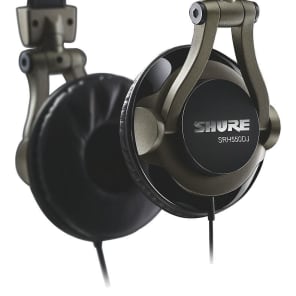 Shure SRH550DJ Supra-Aural Professional DJ Headphones