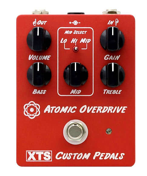 XAct Tone Solutions Atomic Overdrive Pedal | Reverb