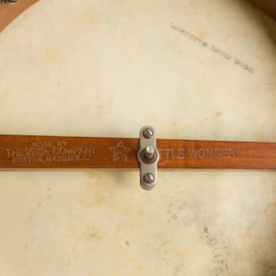 Vega  Little Wonder Special Tenor Banjo (1931), ser. #96029, original black hard shell case. image 15