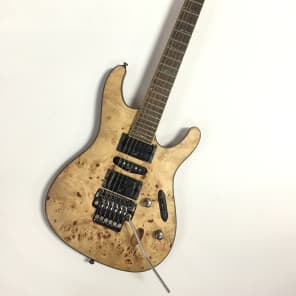 Ibanez S770 Electric Guitar ZR Tremelo Mahogany Burl Reverb