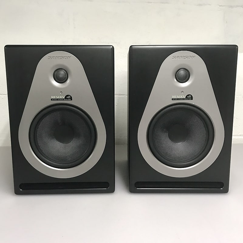 Samson Resolv A8 Active Studio Monitor Speakers (pair) | Reverb Canada