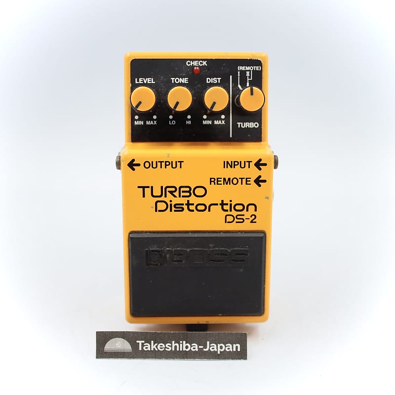 Boss DS-2 TURBO Distortion Germanium 1991 Made in Taiwan Guitar Effect  Pedal CC47231