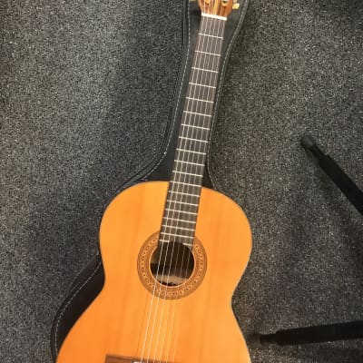 Lyle CD366 Classical Acoustic Guitar in very good condition made in Japan 1970s with original vintage case image 5