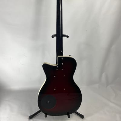 Danelectro Baritone Electric Guitar- Sunburst image 5