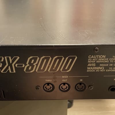 Korg EX-8000 1980s - Black image 2