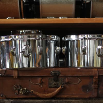 1968 Ludwig "Carioca" Outfit 14x22 16x16 w/ 13" & 14" Timbales image 4