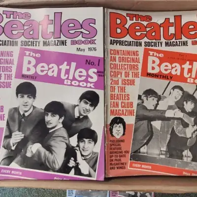 Beatles Appreciation Society  From 1976 : Monthly Books from 1-260 Inclusive  Monthly Magazine Books image 2