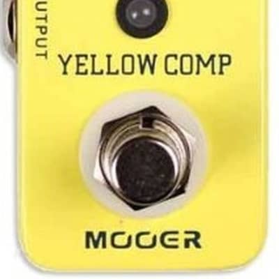 Mooer Yellow Comp Optical Compressor Pedal MCS2 for sale