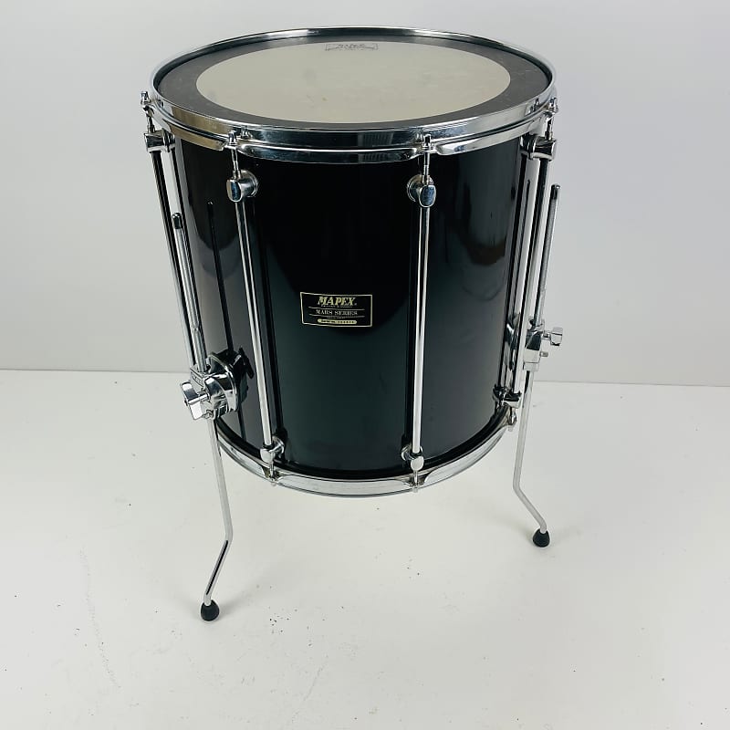 16" Mapex Mars Floor Tom Drum Vintage 90's Black 1183 Reverb