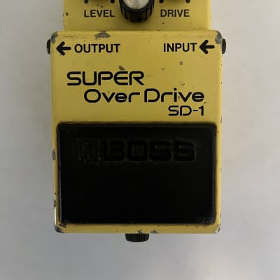 Boss SD-1 Super Overdrive 1981 - 1988 Made In Japan