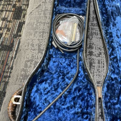 Epiphone Coronet Lap Steel With Case & Bikini Metal Plate Logo Vintage Epiphone Lap Steel Used – Very Good 1940 - Black image 10