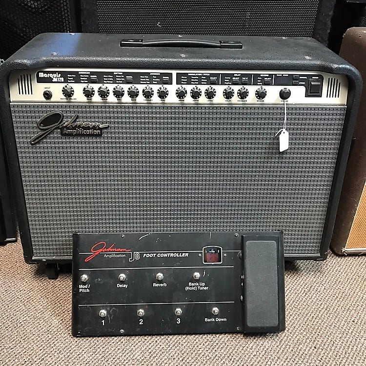 Johnson Marquis JM120 Amplifier with J8 foot controller Reverb