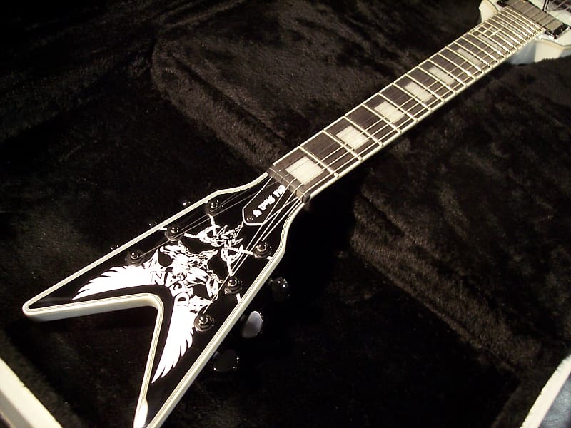 Dean Eric Peterson Limited Signature Old Skull V - Classic | Reverb