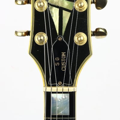 1973 Gibson SG Custom Walnut w/ Bigsby, 3 Pickups! 1970's SG Les Paul! NO BREAKS! image 10