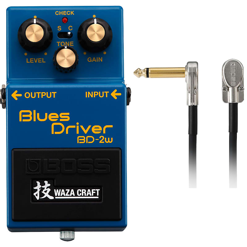 BOSS Blues D BD-2w 技 Waza Craft BOSS BD-2W Blues Driver Waza Craft Guitar Effects Pedal