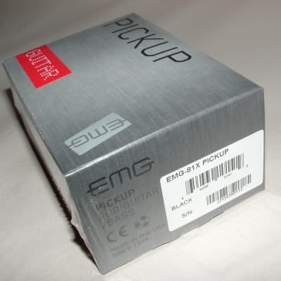 EMG 81x 85x set black chrome | Reverb