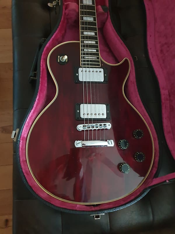 Gibson Les Paul Custom Red Wine 1976 