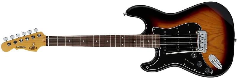 G&L Tribute Series Legacy Lefty Electric Guitar - 3-Tone Sunburst image 1