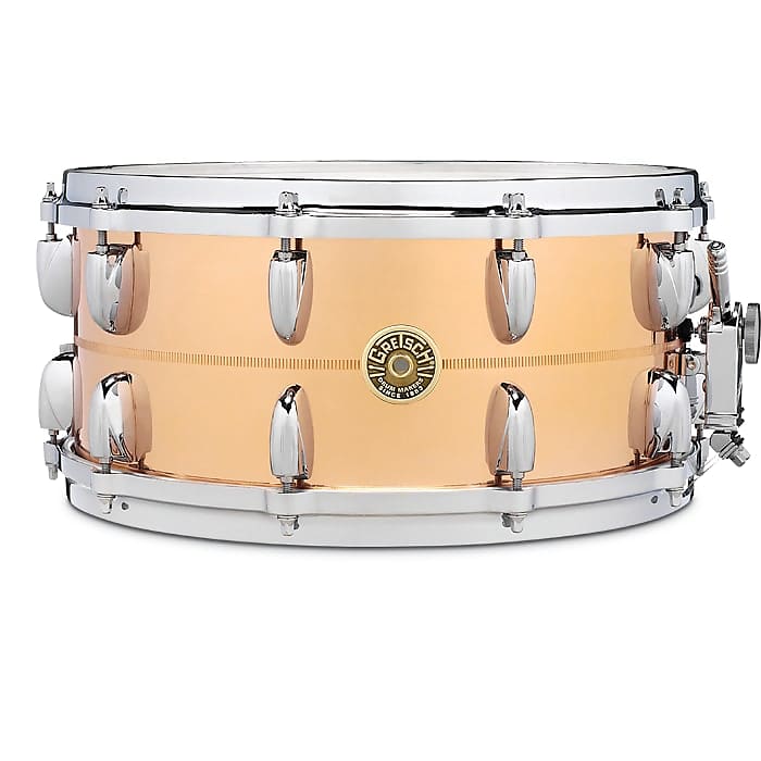 Gretsch USA Custom 6.5x14-Inch Copper Snare Drum image 1