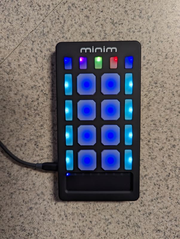Livid Minim 2016 Pocketsized Bluetooth MIDI controller for Reverb
