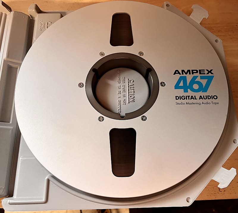 Ampex 406 Mastering Reel & Tape (10.5” X 1/4” Reel)