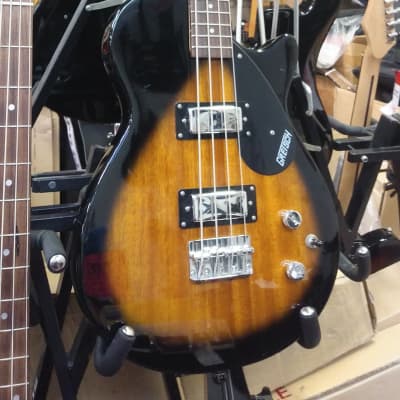 Gretsch Electromatic Sunburst Finish 30" Scale 2 Pickup Bass Guitar -  Big Sound - Very Clean! image 1