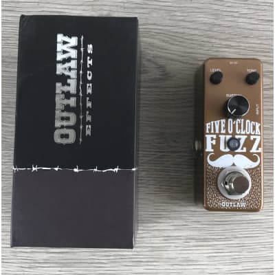 Reverb.com listing, price, conditions, and images for outlaw-effects-five-o-clock-fuzz