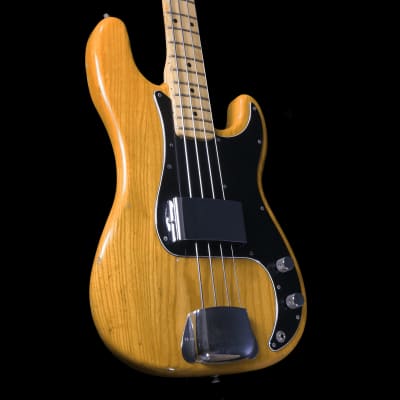 Fender 1973 P Bass Guitar In Natural, Pre-Owned | Reverb