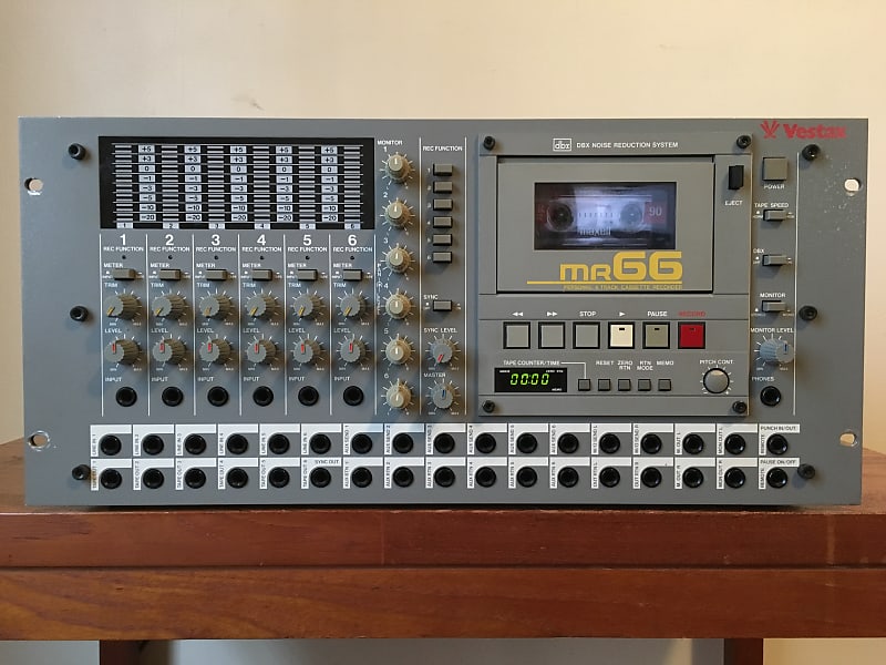 Vestax MR66 Multitrack Cassette Recorder - YouTube