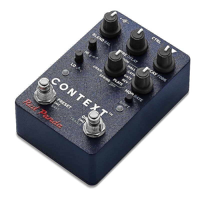 Red Panda Context 2 Reverberator, Blue/Graphics NEW (Authorized Dealer) image 1