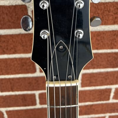 1970’s  Univox Coily  335 Copy Electric Guitar Sunburst image 5
