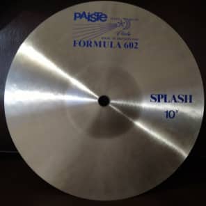 Paiste 10" Formula 602 "Blue Label" Splash Cymbal