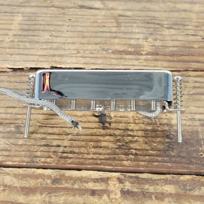 1980's Gibson Mini Humbuckers Pat No. 2737842 Chrome - Pair image 8