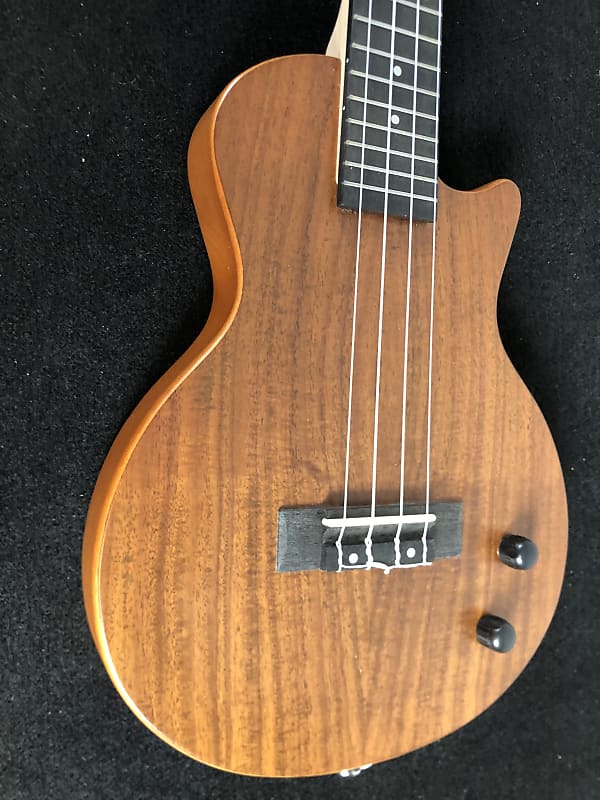 Harley Benton Solid Uke Natural - SOLID BODY ELECTRIC UKE | Reverb