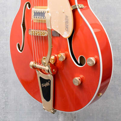 Gretsch G5422TG Electromatic Classic Hollow Body Double-Cut with Bigsby Orange Stain image 5